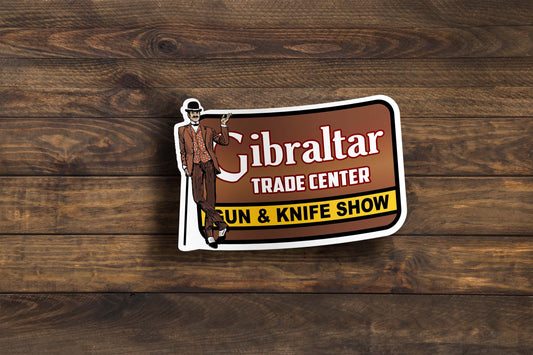 Gibraltar Trade Center Sign Sticker