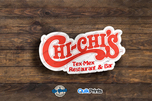 Chi-Chi's Restaurant & Bar Sticker
