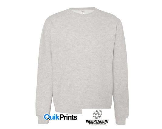 Blank Apparel - Independent Trading Co - Crewneck Sweatshirt (Adult Sizes)