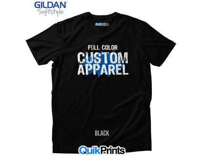 Custom Gildan Softstyle T-Shirt (ADULT)