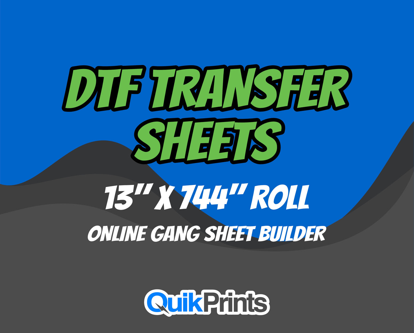 DTF Transfer (ROLL 13x144)