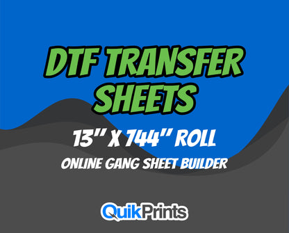 DTF Transfer (ROLL 13x144)