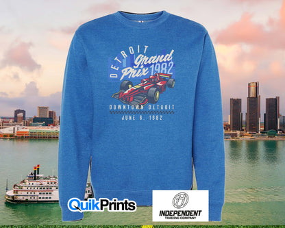 Detroit Grand Prix '82 Crewneck Sweatshirt