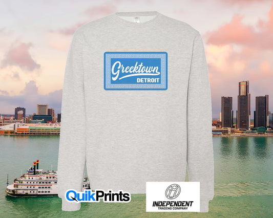 Greektown Detroit Crewneck Sweatshirt