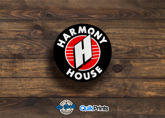 Harmony House Sticker