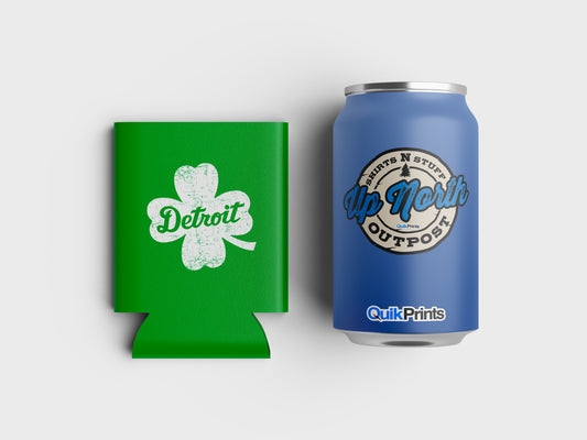 Detroit Shamrock Koozie