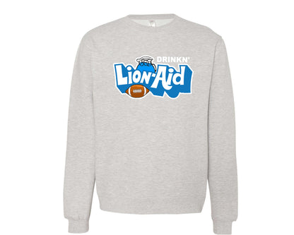 Lion-Aid Crewneck Sweatshirt