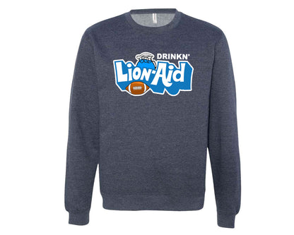 Lion-Aid Crewneck Sweatshirt