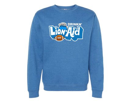 Lion-Aid Crewneck Sweatshirt