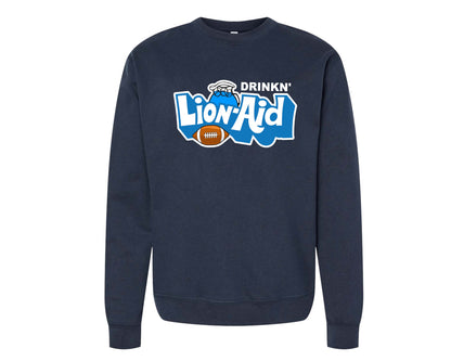 Lion-Aid Crewneck Sweatshirt