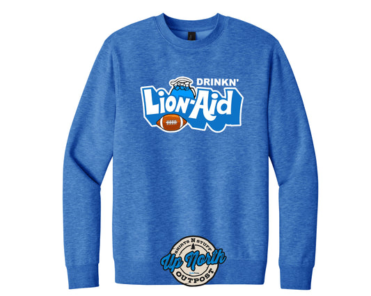 Drinkin' Lion-Aid Crewneck Sweatshirt