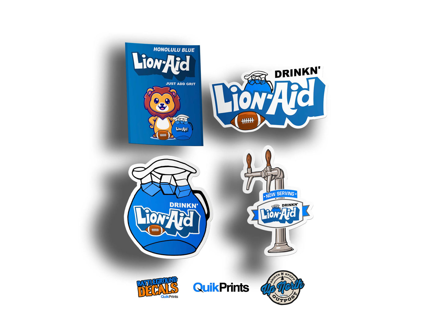 Lion-Aid Sticker Pack