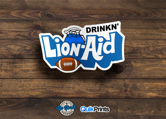 Drinkin' Lionaid Sticker