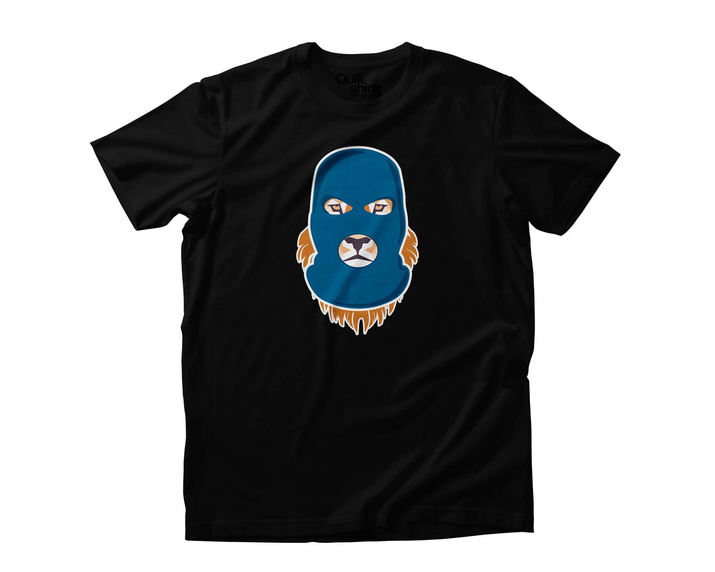 Blue Ski Mask Lion