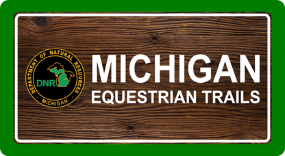 Custom Michigan State Park Sticker