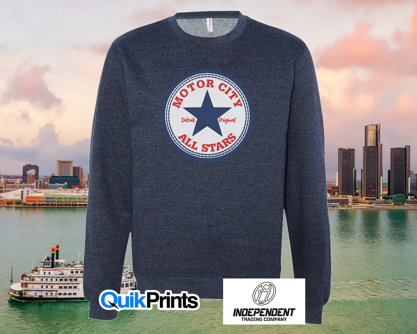 Motor City All Stars Crewneck Sweatshirt