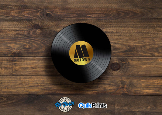 Motown Gold Record Sticker