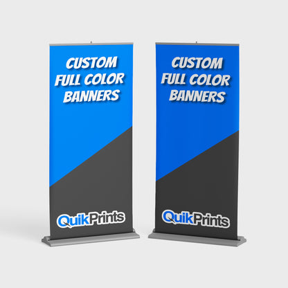 Custom Printed Retractable Banner Stands