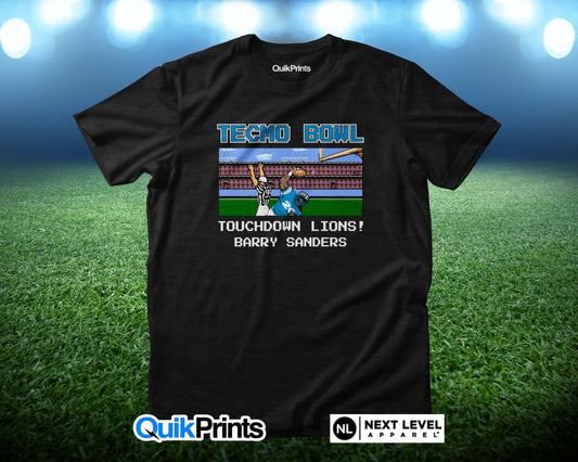 Lions Touchdown - Tecmo Bowl