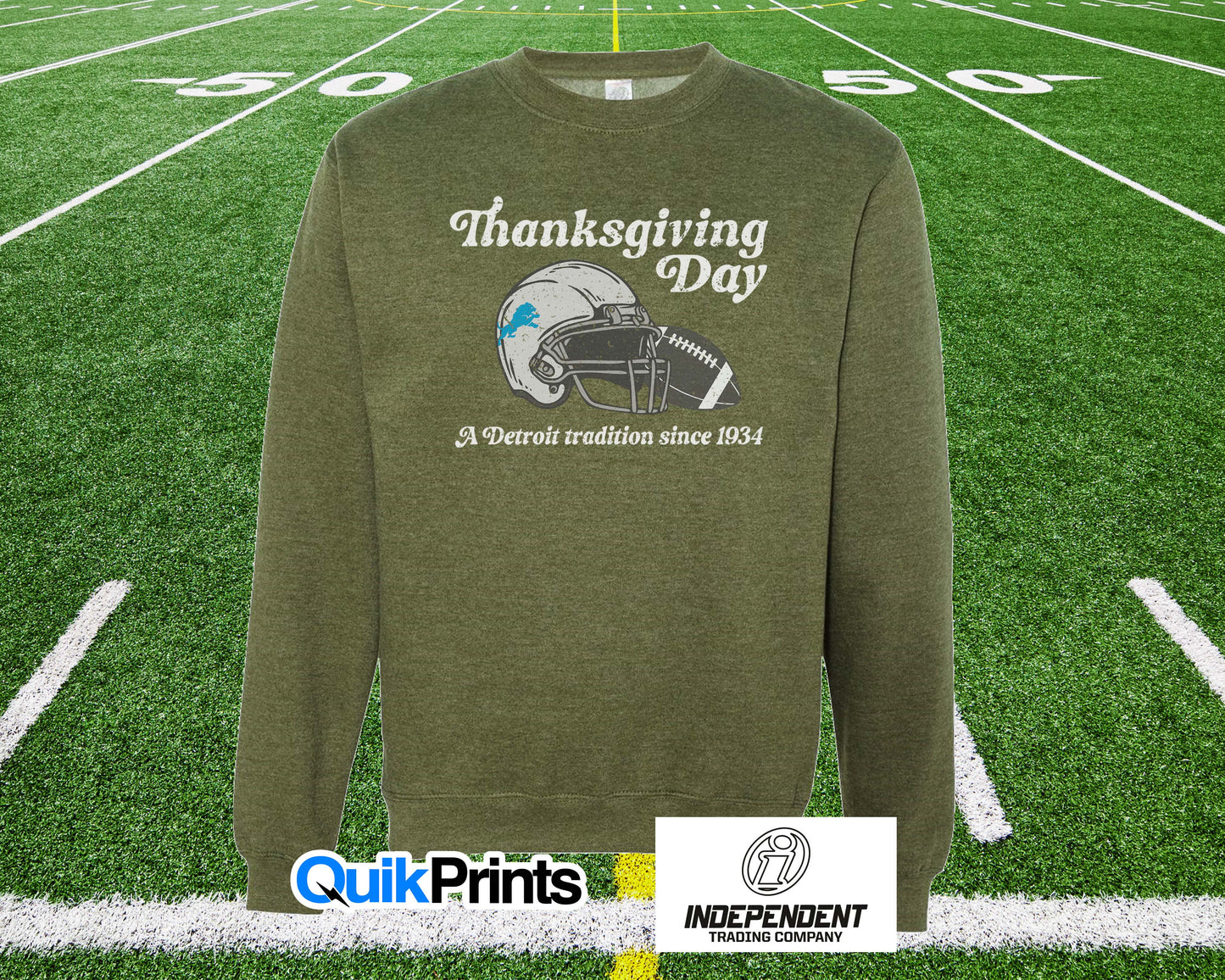 Thanksgiving Day Crewneck Sweatshirt