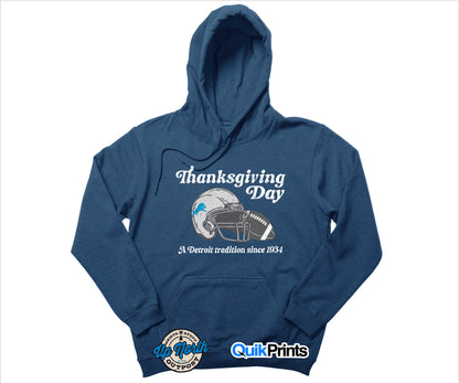 Thanksgiving Day - A Detroit Tradition Hoodie