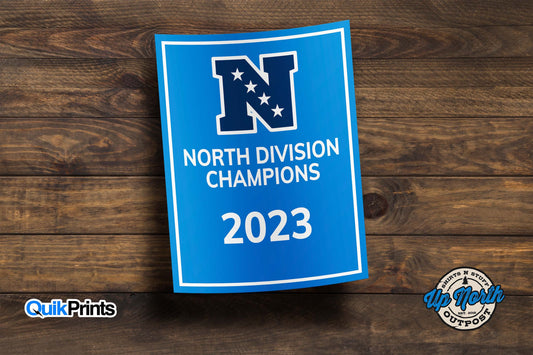 NFC Champions Banner Sticker