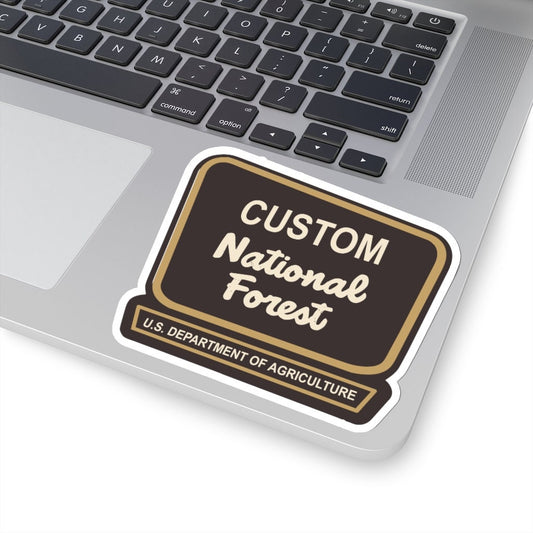 CUSTOM National Forest Sticker