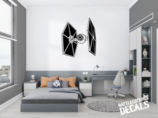 Tie Fighter Ship Decal