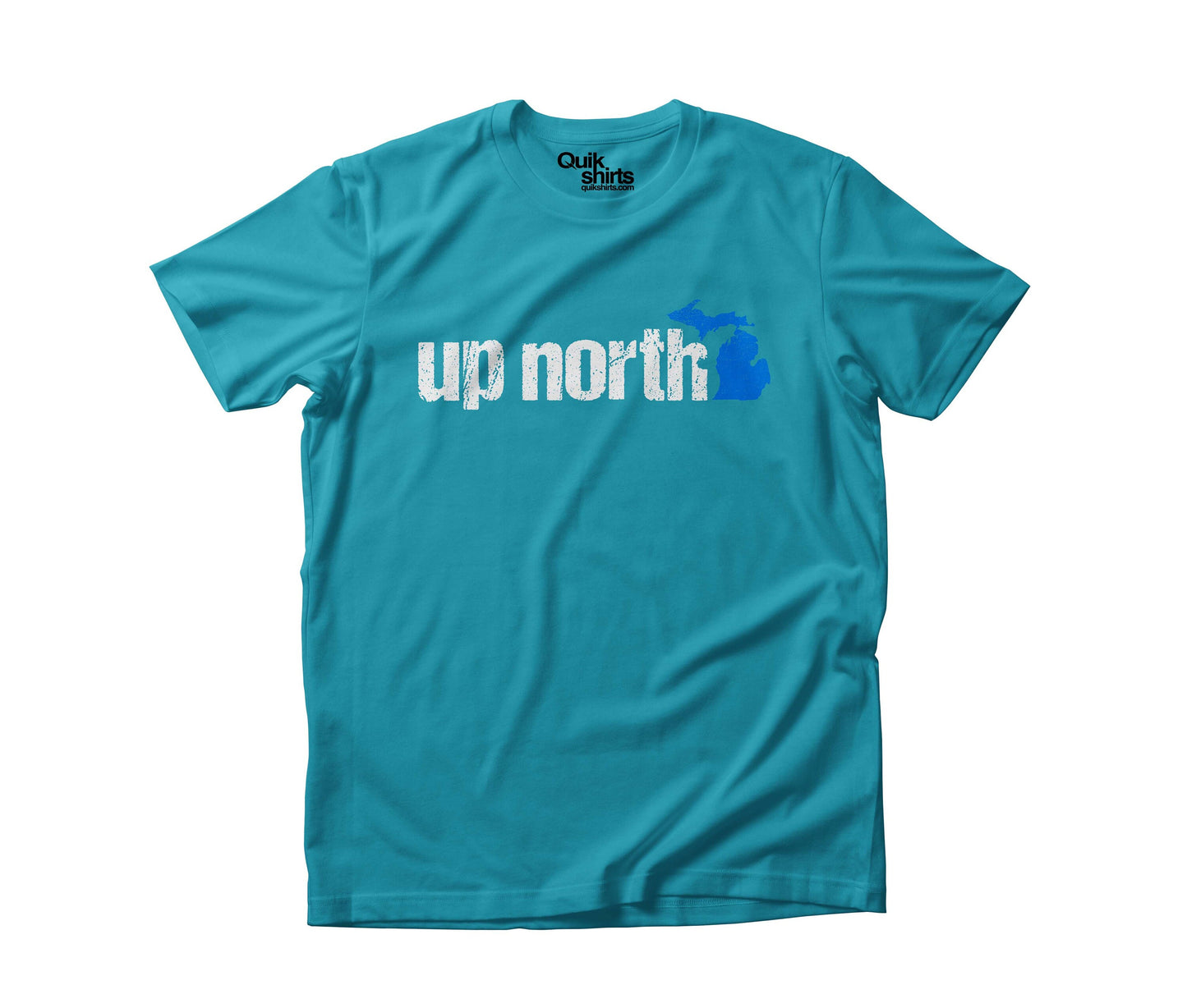 Up North Michigan (Blue Vintage Print)