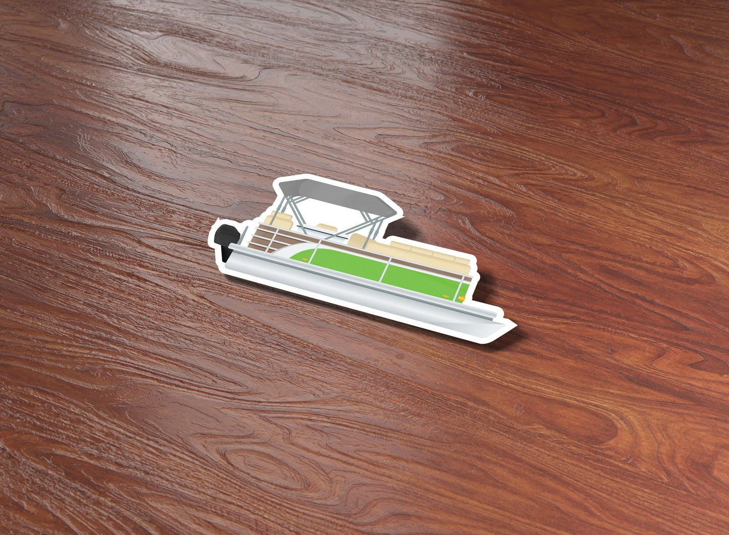 Pontoon Boat Sticker