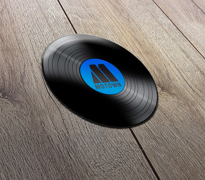 Motown Record Sticker