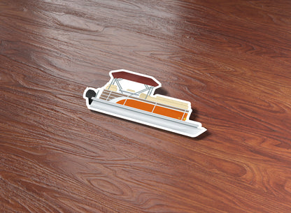 Pontoon Boat Sticker