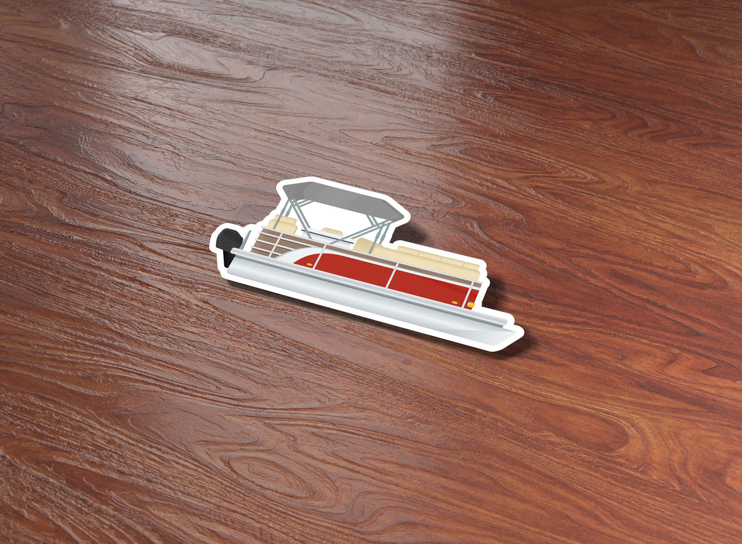 Pontoon Boat Sticker