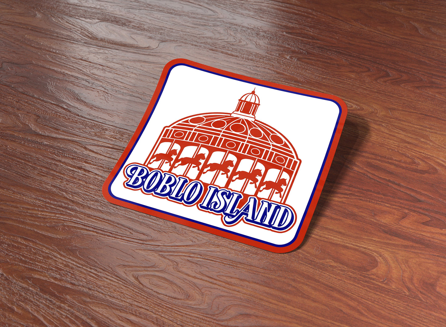 Boblo Island Carousel Sticker
