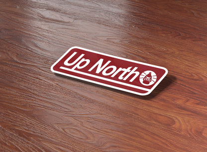 Up North Lantern Sticker