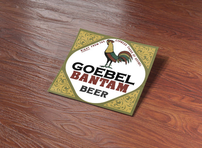 Goebel Label Beer Sticker