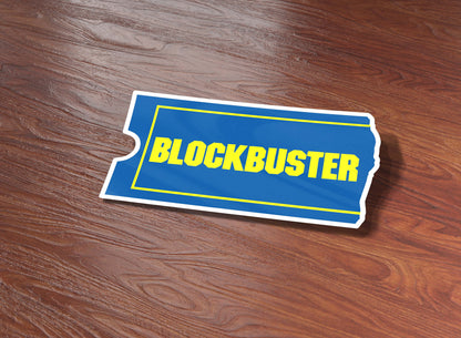 Blockbuster Video Sticker
