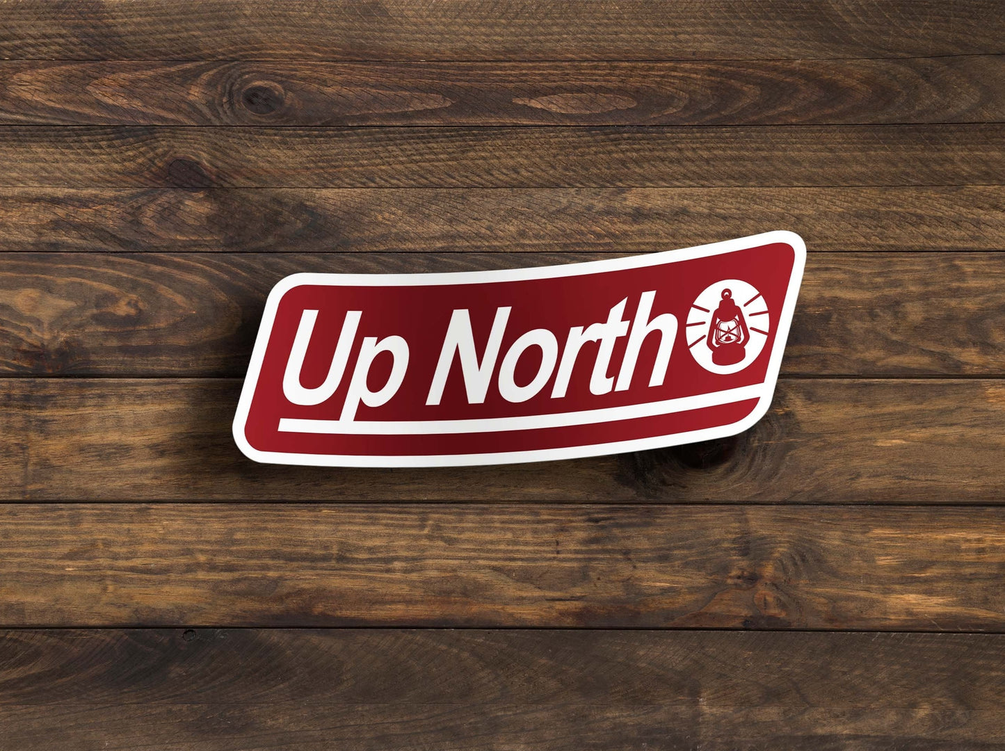 Up North Lantern Sticker