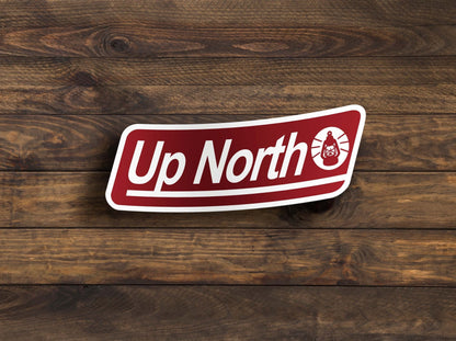 Up North Lantern Sticker