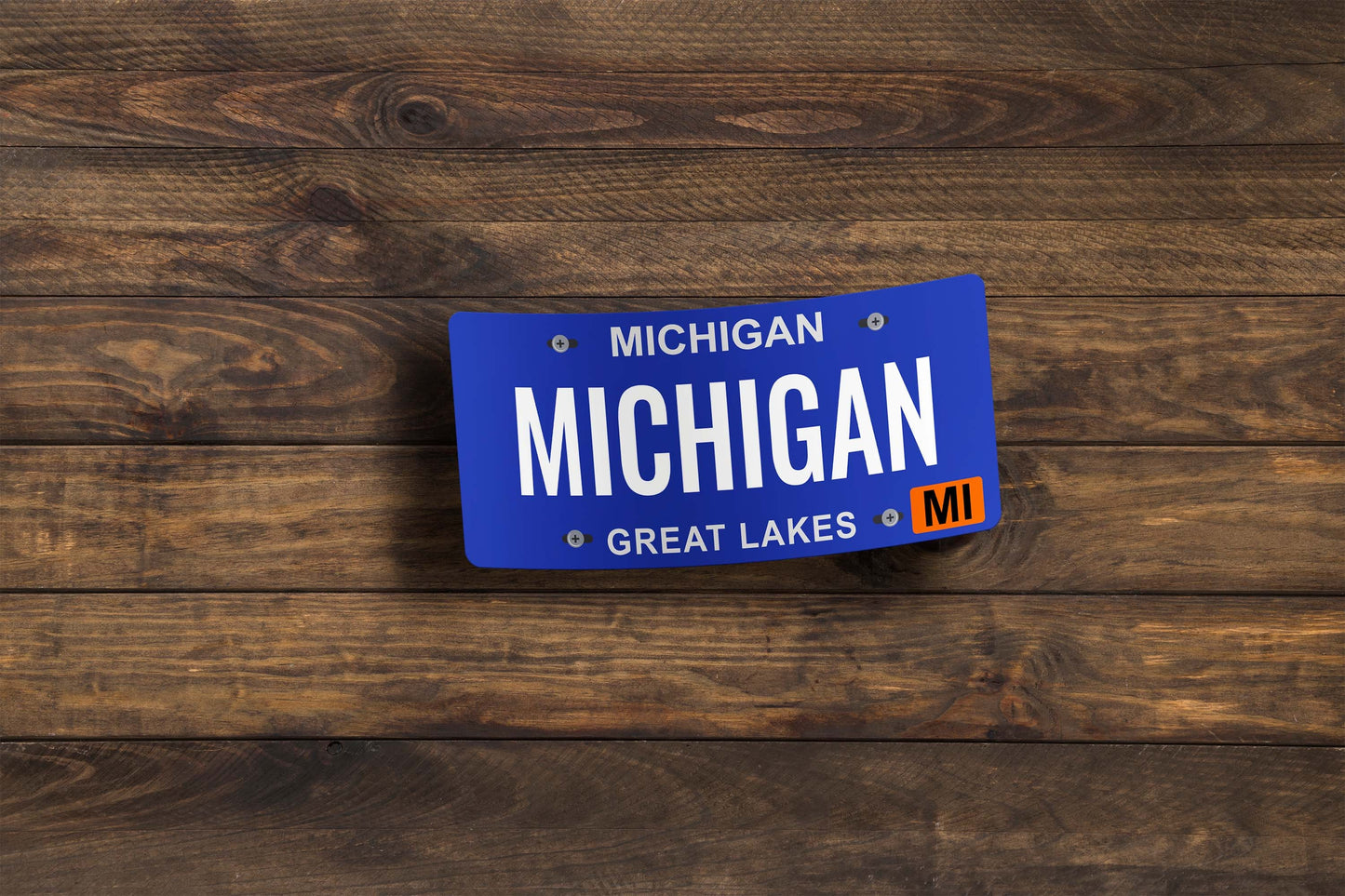 Michigan License Plate Sticker