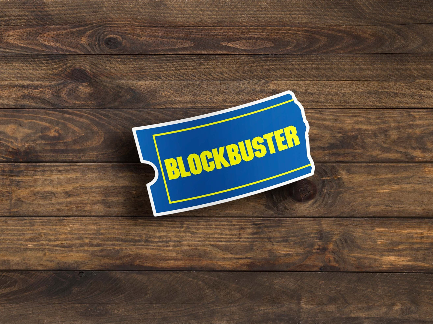 Blockbuster Video Sticker