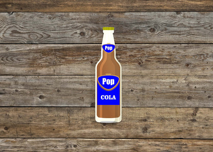 Pop Bottle Sticker Set