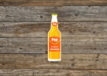 Pop Bottle Sticker Set