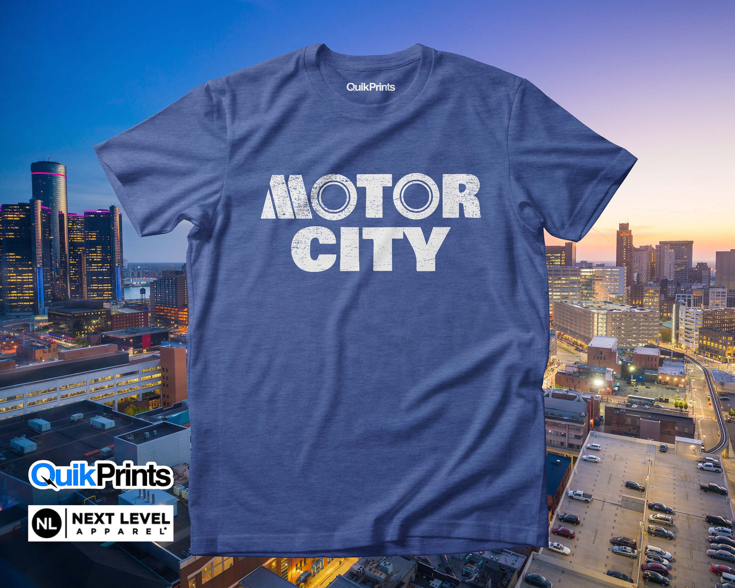 Motor City Motown (Vintage Print)