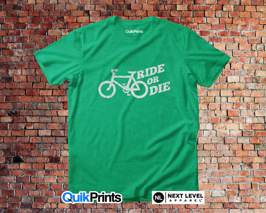 Ride or Die - Bicycle (Vintage Print)