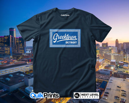 Greektown Detroit (Vintage Print)