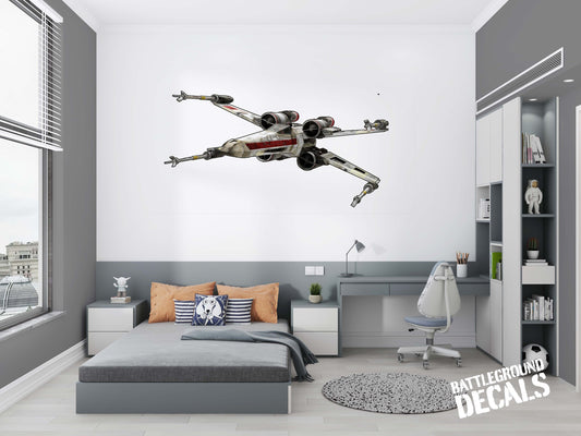 X Wing Wall Graphic