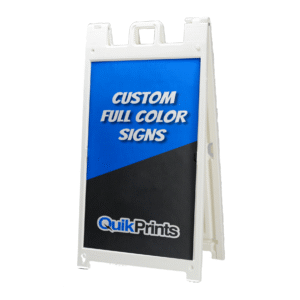 Signicade Deluxe Sidewalk Sign with Printed Inserts