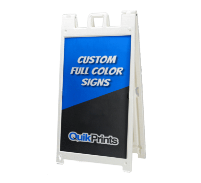 Signicade Deluxe Sidewalk Sign with Printed Inserts